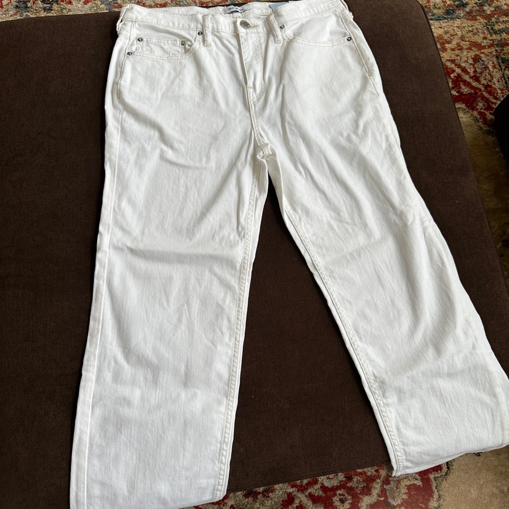 NWT Men's True Religion Straight Leg White Jeans